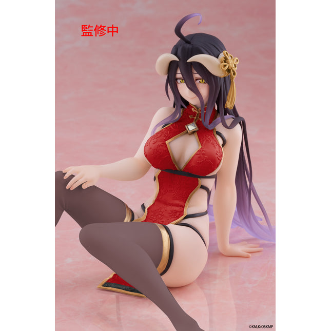 Taito - Overlord Desktop Cute Figure - Albedo (Chinese Dress Ver.) Renewal (Release Date 02/26)