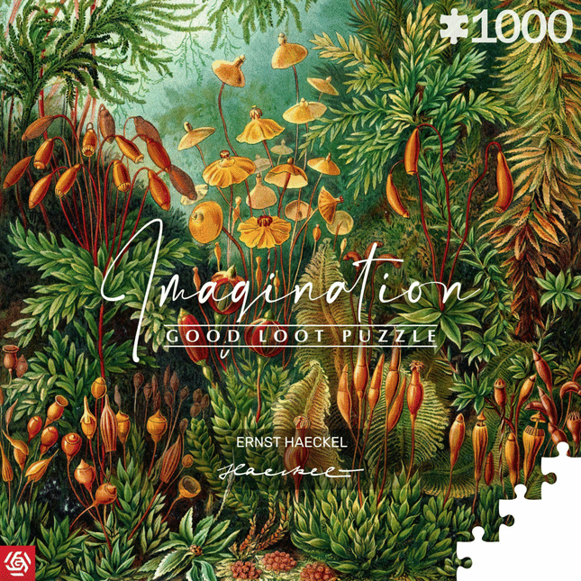 Good Loot - Imagination Puzzle: Ernst Haechel Muscinae 1000pc Puzzle