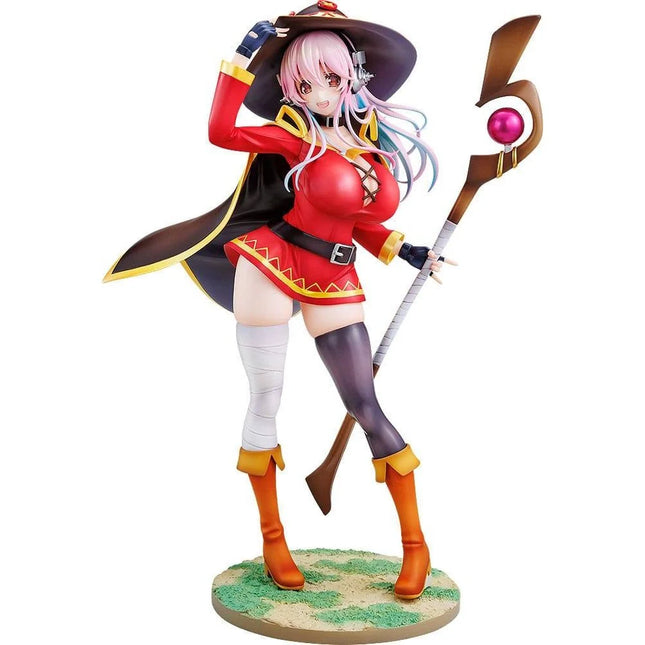 Good Smile Company: Super Sonico x Konosuba: Super Sonico Megumin Ver. 25cm 1/7 Scale (arriving mid september)