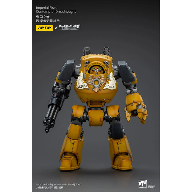 Warhammer 40K 1/18 Scale Imperial Fists Contemptor Dreadnought