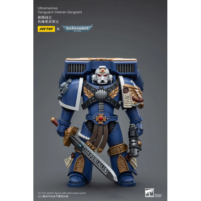 Warhammer 40K 1/18 Scale Ultramarines Vanguard Veteran Sergeant
