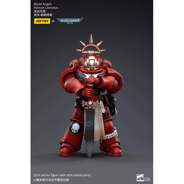 Warhammer 40K 1/18 Scale Blood Angels Veteran Laenatus