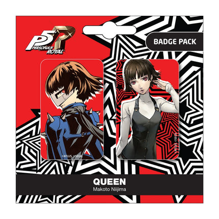 PERSONA 5 ROYAL QUEEN / MAKOTO NIIJIMA BADGE PACK