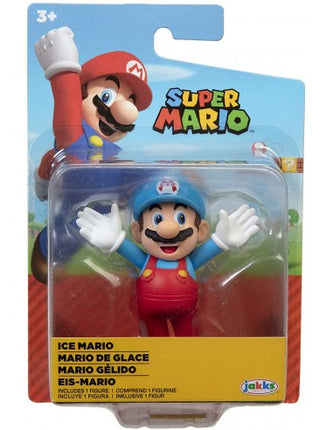 Super Mario 2.5 Inch Figures - Ice Mario (Arms Open)