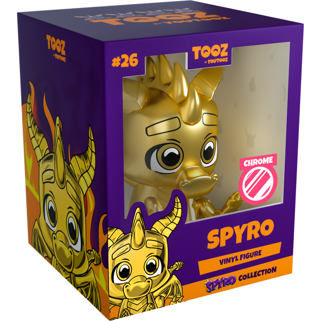 Youtooz - Spyro the Dragon: Spyro Gold Chrome