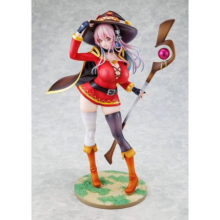 Good Smile Company: Super Sonico x Konosuba: Super Sonico Megumin Ver. 25cm 1/7 Scale
