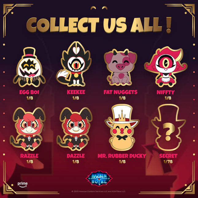 Youtooz -  Hazbin Hotel: Lil Guyz Blind Box (Release Date 05/26)