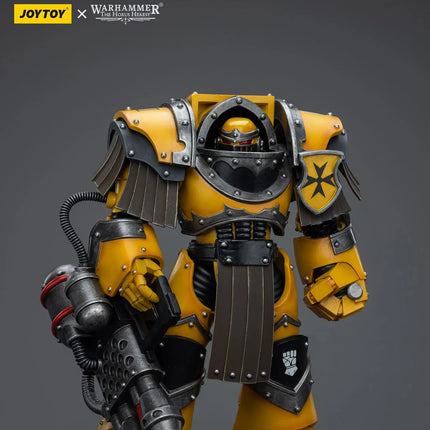Warhammer 40K 1/18 Scale Imperial Fists Legion Cataphractii Terminator Squad Legion Cataphractii with Heavy Flamer [Release date 2024/06]