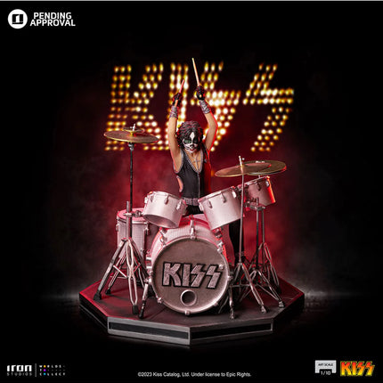 Kiss 1/10 Scale Figure - Peter Criss aka Cat