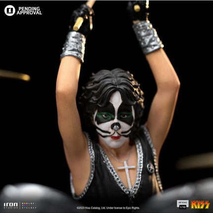 Kiss 1/10 Scale Figure - Peter Criss aka Cat