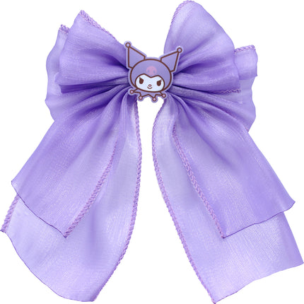 Kuromi hair clip with bow (Release Date 09/25)