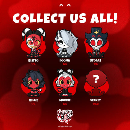 Youtooz: Helluva Boss: Chibi Blind Box (1 Unit or CDU Full Set (No Repeats)) (Release Date: 08/27)