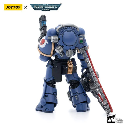 JoyToy - Warhammer 40K 1/18 Scale: Ultramarines Hellblasters Sergeant Ulaxes