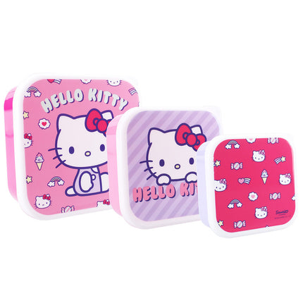 Hello Kitty: Fresh Bites: Snack Box (3in1)