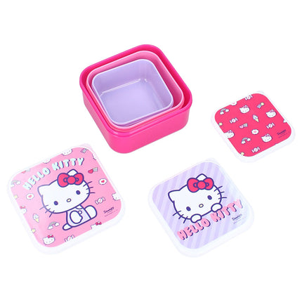 Hello Kitty: Fresh Bites: Snack Box (3in1)