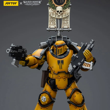 Warhammer 40K 1/18 Scale Imperial Fists Legion MKIII Tactical Squad Legionary with Legion Vexilla [Release date 2024/05]
