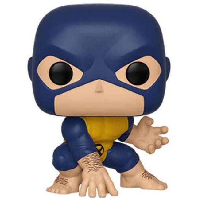 Funko 40716 POP. Bobble Marvel: 80th-First Appearance-Beast Collectible Figure, Multicolour