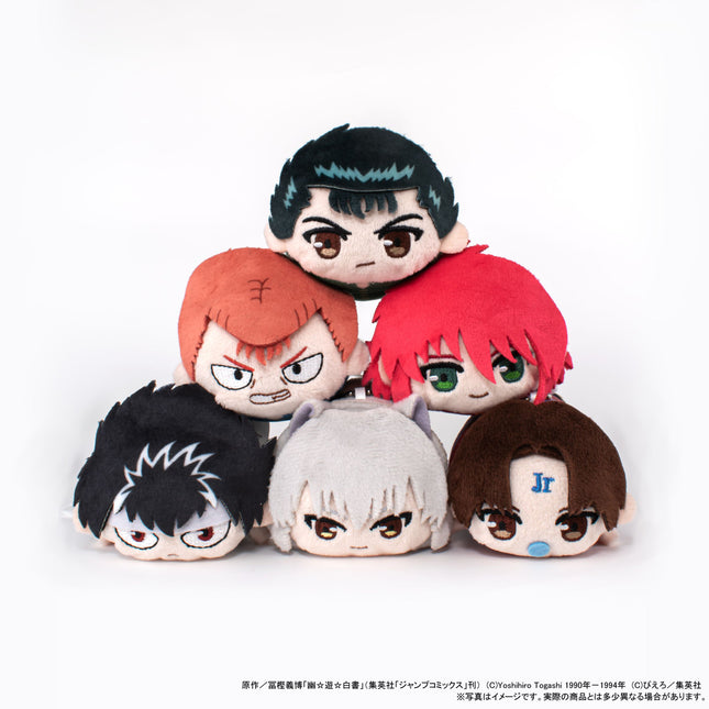 Medicos YuYu Hakusho Gororin Mascot Plush 6Pcs Complete Box