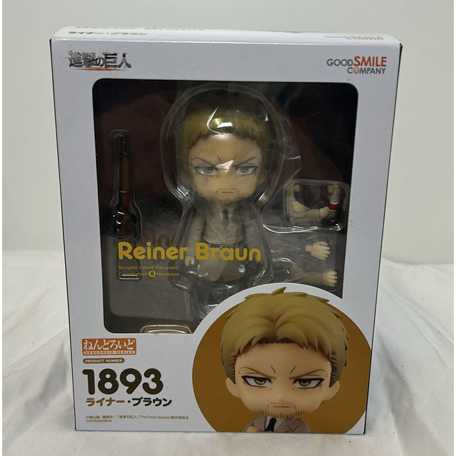 Attack on Titan Nendoroid Figure Reiner Braun (Damaged Box)