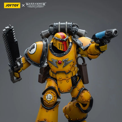 Warhammer 40K 1/18 Scale Imperial Fists Legion MKIII Despoiler Squad Sergeant with Plasma Pistol [Release date 2024/05]