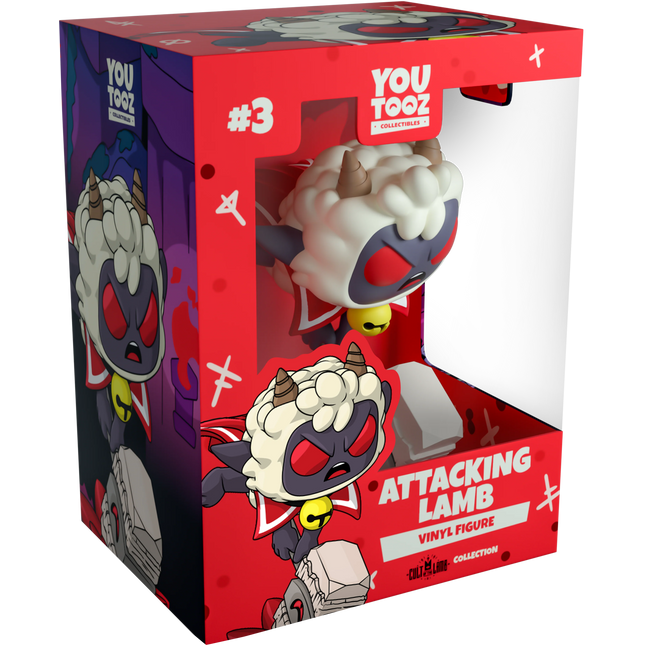 Youtooz - Cult of the Lamb: Attacking Lamb