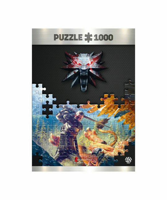 Good Loot - The Witcher: Geralt & Triss in Battle 1000pc Puzzle
