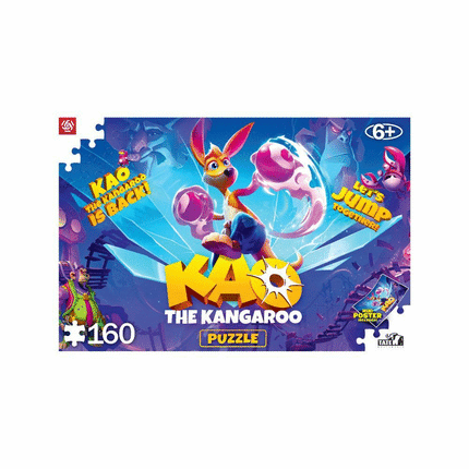 Good Loot - Kids Puzzle: Kao The Kangaroo - Kao Is Back 160pc Puzzle
