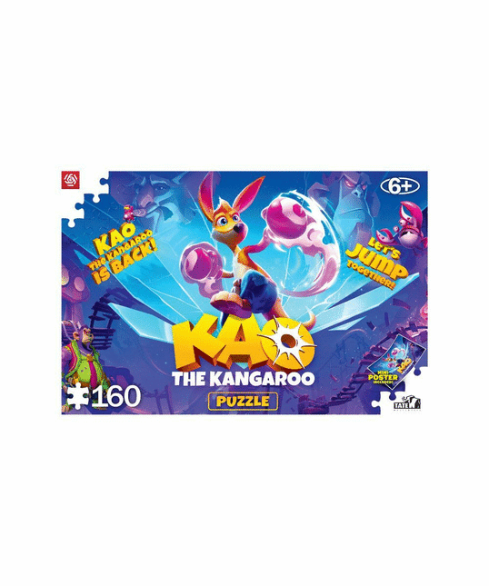 Good Loot - Kids Puzzle: Kao The Kangaroo - Kao Is Back 160pc Puzzle