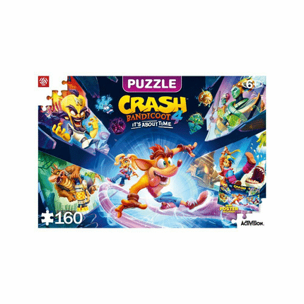 Good Loot - Kids Puzzle: Crash Bandicoot 4: It's About Time 160pc Puzzle