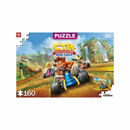 Good Loot - Kids Puzzle: Crash Team Racing Nitro-Fueled 160pc Puzzle