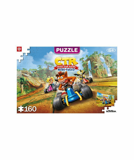 Good Loot - Kids Puzzle: Crash Team Racing Nitro-Fueled 160pc Puzzle