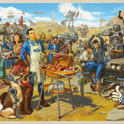 Good Loot - Gaming Puzzle: Fallout 25th Anniversary (1000 pieces)