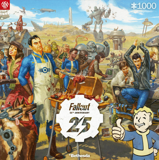 Good Loot - Gaming Puzzle: Fallout 25th Anniversary (1000 pieces)
