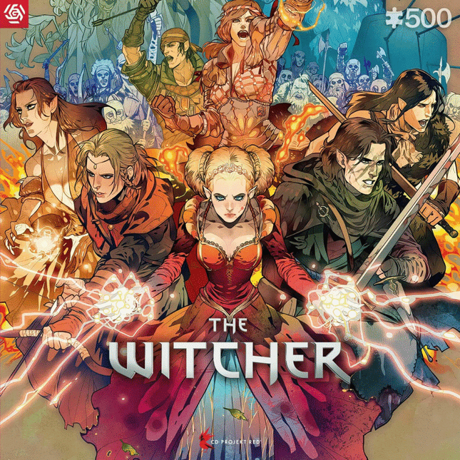 Good Loot - Gaming Puzzle: The Witcher (Wiedźmin) Scoia'tael (500 pieces)