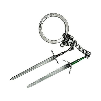 Good Loot - The Witcher 3 Geralt Two Swords Keychain
