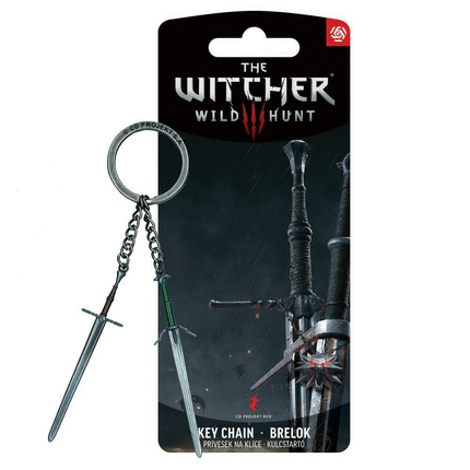 Good Loot - The Witcher 3 Geralt Two Swords Keychain