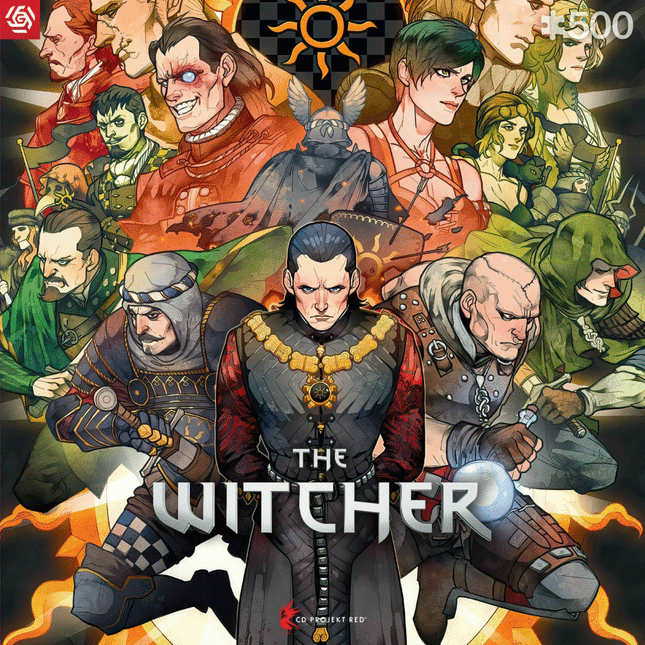 Good Loot - Gaming Puzzle: The Witcher (Wiedźmin) Nilfgaard (500 pieces)