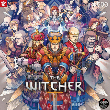 Good Loot - Gaming Puzzle: The Witcher Northern Realms (500 pieces)