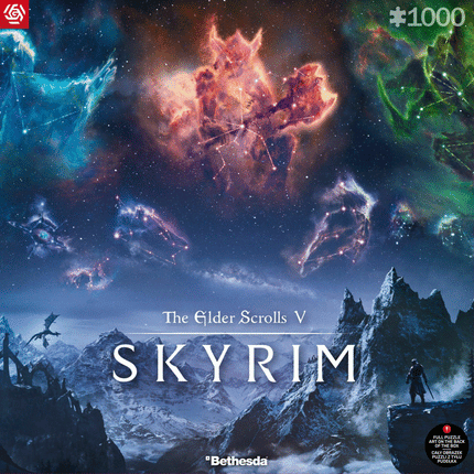 Good Loot - Gaming Puzzle: The Elder Scrolls V - Skyrim (1000 pieces)
