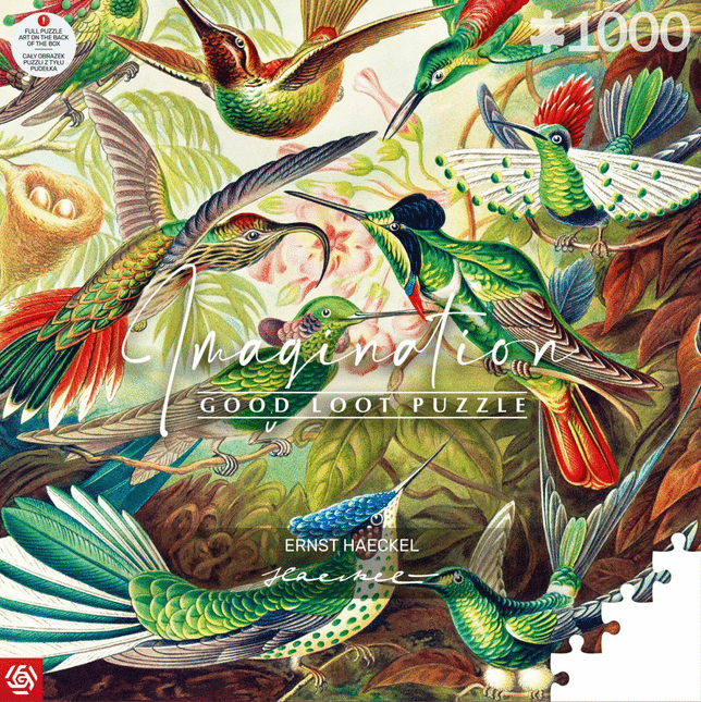 Good Loot - Imagination Puzzle: Ernst Haeckel Hummingbirds / Hummingbirds (1000 pieces)