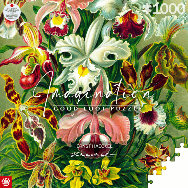Good Loot - Imagination Puzzle: Ernst Haeckel Orchid (1000 pieces)