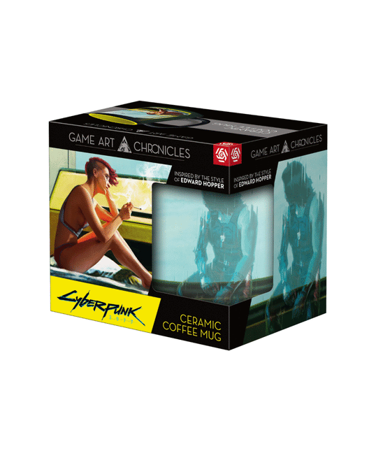 Good Loot - Cyberpunk 2077 V & Edward Hopper Ceramic Mug