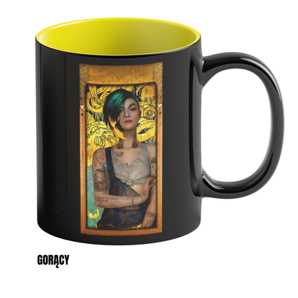 Good Loot - Cyberpunk 2077 Judy & Gustav Klimt Heat Reveal Mug