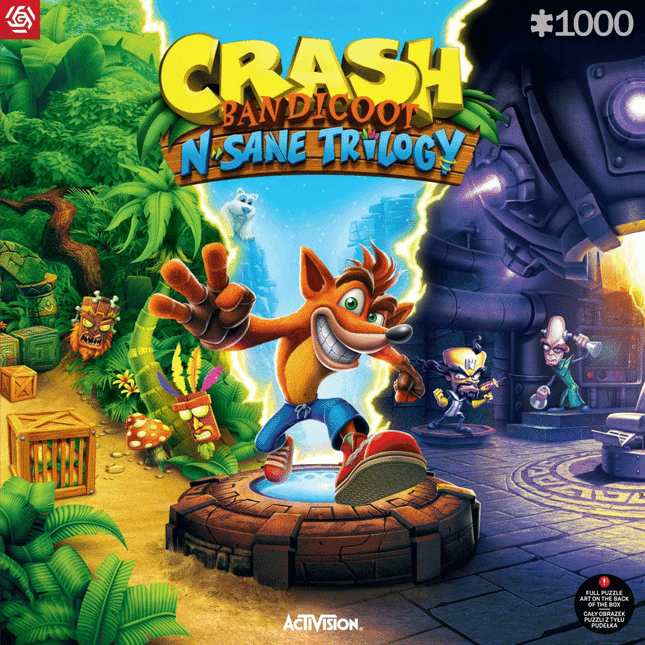 Good Loot - Gaming Puzzle: Crash Bandicoot N. Sane Trilogy (1000 pieces)