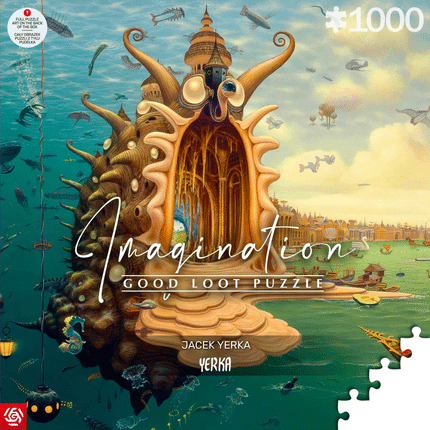 Good Loot - Imagination Puzzle: Jacek Yerka Port / Harbor (1000 pieces)