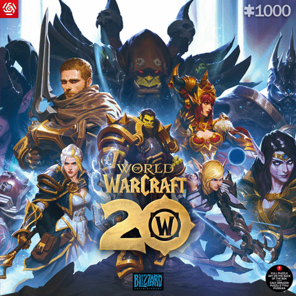 Good Loot - Gaming Puzzle: World of Warcraft 20th Anniversary (1000 pieces)