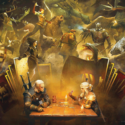 Good Loot - Gaming Puzzle: The Witcher Playing Gwent (1000 pieces)