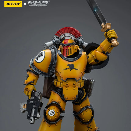 Warhammer 40K 1/18 Scale Imperial Fists Legion MKIII Tactical Squad Sergeant with Power Sword [Release date 2024/05]