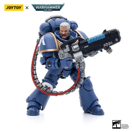 JoyToy - Warhammer 40K 1/18 Scale: Ultramarines Hellblasters Sergeant Ulaxes