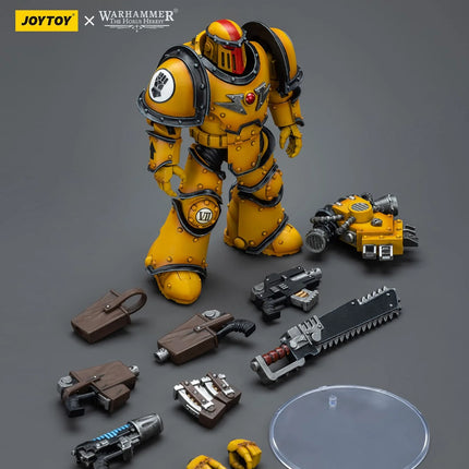 Warhammer 40K 1/18 Scale Imperial Fists Legion MKIII Despoiler Squad Sergeant with Plasma Pistol [Release date 2024/05]